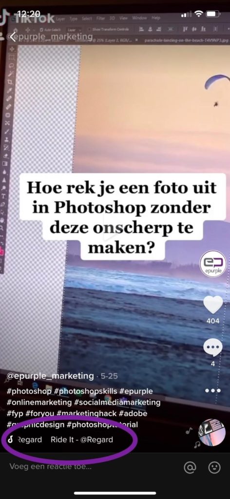 tiktok geluiden toevoegen aan je video